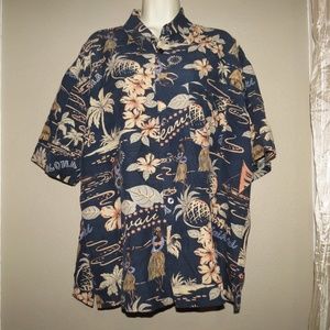 IZOD Men's Hawaiian Shirt